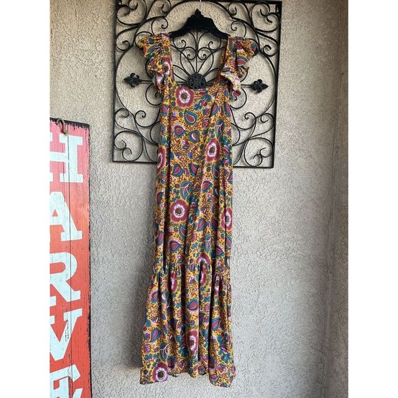 House of harlow 1960 maxi dress - size small - multicolored - Picture 1 of 9